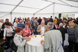 Slovesnost ob vstopu v mrežo Gorniške vasi